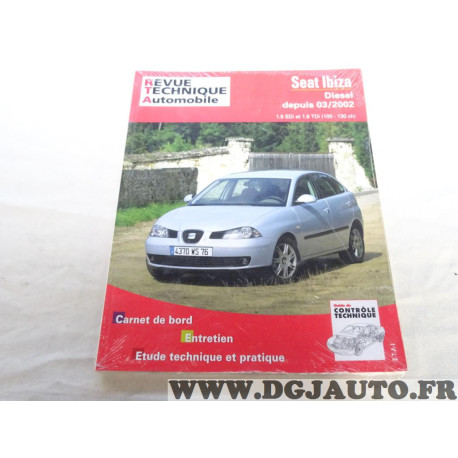 RTA revue technique automobile livre documentation entretien conduite etude technique CIP 660.1 pour seat ibiza 1.9SDI 1.9TDI 1.