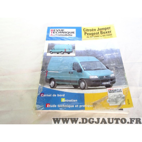 RTA revue technique automobile livre documentation entretien conduite etude technique TAP 417.1 pour citroen jumper peugeot boxe