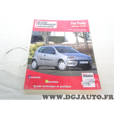 RTA revue technique automobile livre documentation entretien conduite etude technique CIP 739.1 pour fiat punto 2 II 1.2 essence