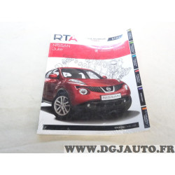 RTA revue technique automobile livre documentation entretien conduite etude technique N°792 pour nissan juke 1.5DCI 1.5 DCI dies