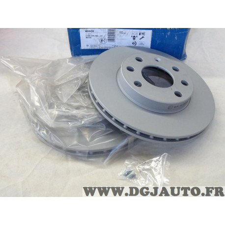 Jeu 2 disques de frein avant ventilé 236mm diametre Bosch 0986478192 BD154 pour opel kadett D E corsa A B manta B ascona B C ast