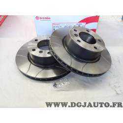 Jeu 2 disques de frein avant ventilé 292mm diametre Brembo 09.9752.75 pour BMW serie 1 3 E81 E82 E87 E88 E90 