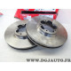 Lot 2 disques de frein avant ventilé 308mm diametre Mintex MDC2719 pour ford transit V362 V363 partir de 2012 