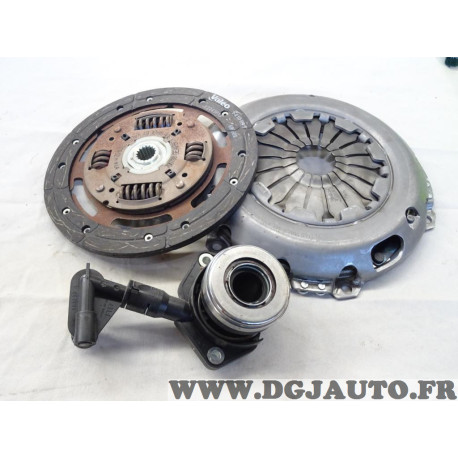 Kit embrayage disque + mecanisme + butée hydraulique (disque oxydation) Valeo 834092 pour ford fiesta 5 V fusion mazda 2 DY 1.6 