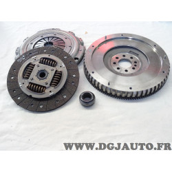 Kit embrayage disque + mecanisme + butée + volant moteur rigide Valeo 835007 pour peugeot 307 2.0HDI 2.0 HDI diesel 