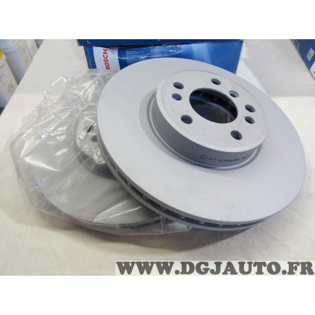 Jeu 2 disques de frein avant ventilé 332mm diametre Bosch BD872 0986478974 pour BMW X3 X5 E53 E83 