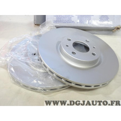 Lot 2 disques de frein avant ventilé 284mm diametre Norauto ND7947 pour alfa romeo 145 146 155 fiat coupé multipla punto 2 II FL