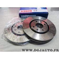 Jeu 2 disques de frein avant ventilé 283mm diamètre Bosch BD732 0986478831 pour citroen xantia peugeot 406 