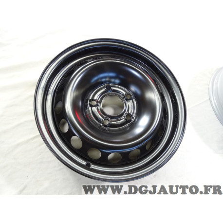 Jante tole acier 5 trous 6.5x15 15" 15 pouces ET43 MWD15215 pour renault megane 3 III scenic 3 III fluence partir de 2008 