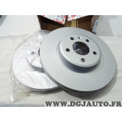 Lot 2 disques de frein avant ventilé 314mm diametre Ferodo DDF1663C pour audi A4 A5 Q5