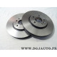 Jeu 2 disques de frein avant ventilé 321mm diametre Brembo 09.C377.11 pour opel astra H J zafira C cascada 