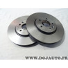 Jeu 2 disques de frein avant ventilé 321mm diametre Brembo 09.C377.11 pour opel astra H J zafira C cascada