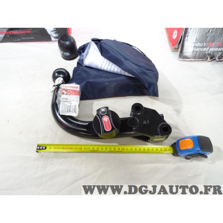 Boule attelage attache remorque demontable sans outil avec système verrouillage Bosal Oris 052383 pour citroen berlingo 3 III pe