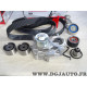 Kit distribution galet tendeurs + enrouleurs + courroie + pompe à eau Gates KP25612XS-1 pour subaru impreza 2 3 II III legacy 4 