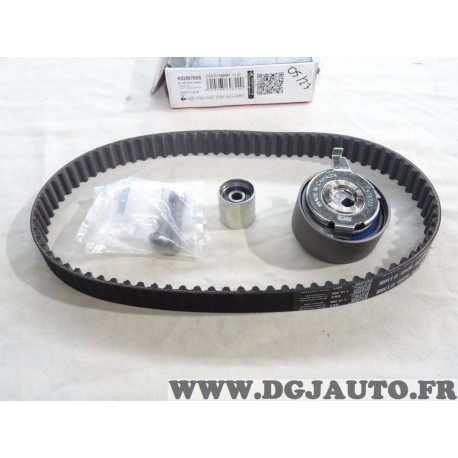 Kit distribution galet tendeur + enrouleur + courroie Gates K025676XS pour audi A4 A5 Q5 Q7 porsche cayenne volkswagen phaeton t