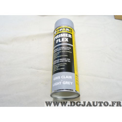 Spray aerosol 500ml appret flexible primer flex gris clair Toparc 059115 pour plastique et metal DLU 09/2025 