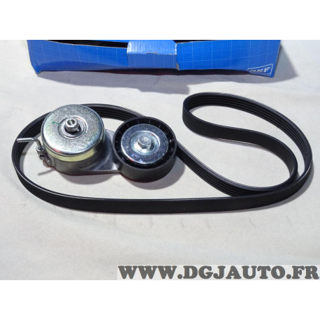 Kit courroie accessoire + galet tendeur SKF VKMA32040 pour fiat doblo 1 punto 2 II stilo idea 500 bravo 2 II panda 2 3 II III fo