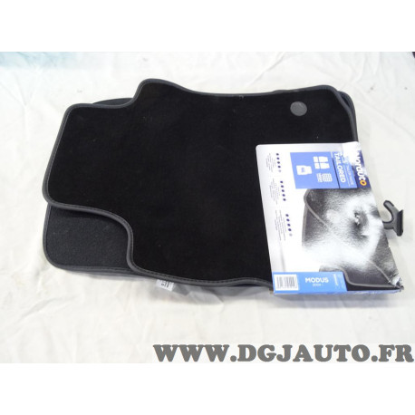 Jeu 4 tapis de sol sur mesure avant + arriere Norauto 2330148 pour renault modus partir de 09/2004 