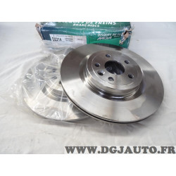 Jeu 2 disques de frein arriere ventilé 325mm diametre MGA D2214 pour land rover discovery sport L550 jaguar XE XF X260 X760 