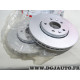 Jeu 2 disques de frein avant ventilé 296mm diametre Ferodo DDF2507C pour renault trafic 3 III fiat talento opel vivaro B nissan 