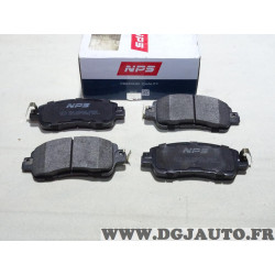 Jeu 4 plaquettes de frein avant montage akebono NPS M360A75 pour mazda 2 DL DJ nissan kicks P15 