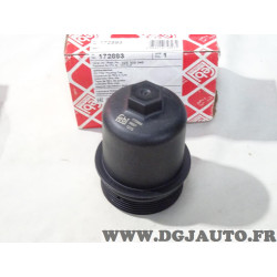 Cloche couvercle filtre à huile Febi 172893 pour audi A1 A3 TT Q2 Q3 seat altea toledo 3 III leon 2 3 II III alhambra 2 II ateca