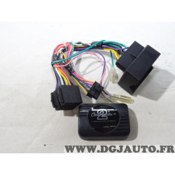 Interface boitier commande au volant poste radio autoradio Setma E01OP26002 pour opel antara astra corsa C D meriva signum tigra