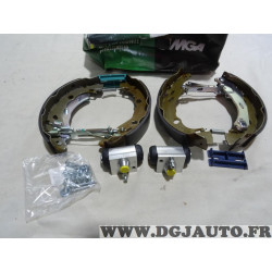 Kit frein arriere prémonté 203x39mm montage bendix MGA PM818951 pour renault clio 2 II dacia logan sandero 