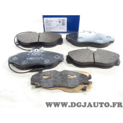 Jeu 4 plaquettes de frein avant montage girling Bosch BP013 0986424030 pour fiat ducato 1 peugeot boxer citroen jumper de 1994 à