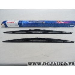 Jeu 2 balais essuie glace 700mm + 650mm Bosch 702S 3397118204 pour peugeot 307 