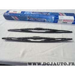 Jeu 2 balais essuie glace 550mm + 530mm twin Bosch 682 3397001682 pour alfa romeo 156 audi TT lancia lybra 