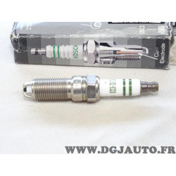 Lot 2 bougies allumage Bosch HLR8STEX 0242229661 pour fiat croma 2 II opel vectra B C astra G zafira A speedster 2.2 essence 