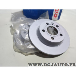 Jeu 2 disques de frein arriere plein 268mm diametre Bosch BD352 0986478421 pour ford galaxy seat alhambra volkswagen sharan 