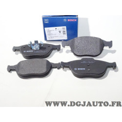 Jeu 4 plaquettes de frein avant montage teves Bosch BP414 0986424701 pour ford focus 1 tourneo transit connect fiesta 5 V 