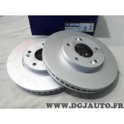 Jeu 2 disques de frein avant 280mm diametre ventilé Sasic 6106337 pour kia carens 2 3 II III FJ UN 