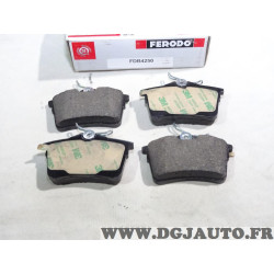 Jeu 4 plaquettes de frein arriere montage lucas Ferodo FDB4250 pour citroen berlingo 2 II peugeot partner 2 II 308 