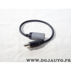 Cable faisceau adaptateur recuperateur USB Silim USBFIAT02 pour fiat 500 500L doblo 4 IV ducato 4 IV jeep compass iveco daily al