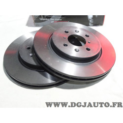 Jeu 2 disques de frein avant ventilé 272mm diametre Brembo 09.D252.11 pour suzuki swift 4 IV partir de 2010 