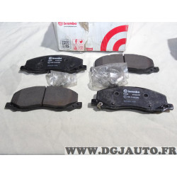 Jeu 4 plaquettes de frein avant montage lucas Brembo P59058 pour opel insignia A saab 95 9-5 