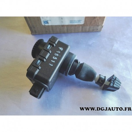 Moteur reglage hauteur correcteur assiette phare avant gauche 16523199 pour opel sintra partir 1997