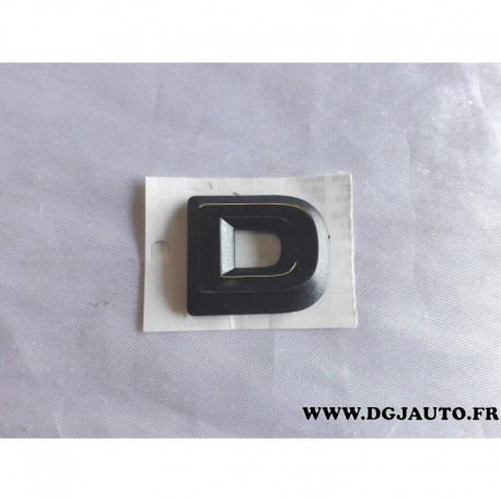 Logo motif monogramme embleme D arriere 90486023 pour opel vectra A corsa B kadett E astra F diesel