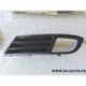 Grille de parechoc pare choc avant gauche contour phare antibrouillard 13205879 pour opel vectra C