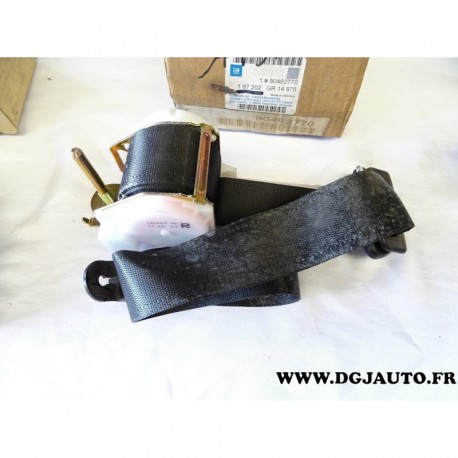 Ceinture de sécurité avec enrouleur avant droite 90462770 pour opel vectra B