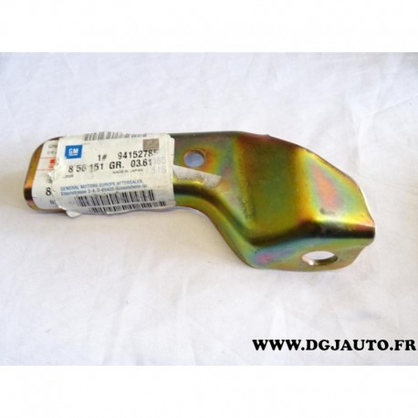 Patte support fixation tuyau echappement silencieux intermediaire 94152785 pour opel corsa A B 1.5 1.7 D TD