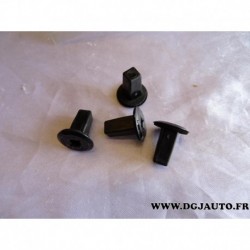 Lot 2 taquets prisonnier fixation support plaque immatriculation parechoc arriere 94515289 pour opel antara