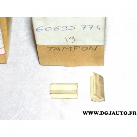 1 Tampon butée de vitre hayon coffre 60695774 pour fiat croma stilo palio alfa romeo 147 brera GT lancia ypsilon