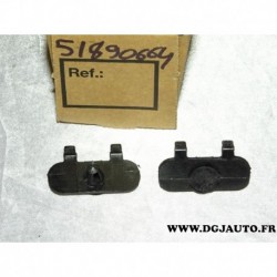 1 Agrafe attache rail central porte laterale 51890664 pour fiat doblo 3 4 partir 2009