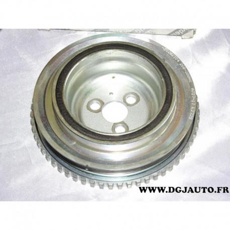 Poulie damper vilebrequin 6000100144 pour fiat panda 2 punto 2 lancia ypsilon partir 2003 1.1 1.2 essence