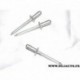 Lot 2 rivets fixation mecanisme lunette hayon de coffre 9026905020 pour toyota landcruiser 4runner