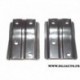 Lot 2 platines tole coque ossature plancher 5179390K00 pour toyota landcruiser partir de 1985